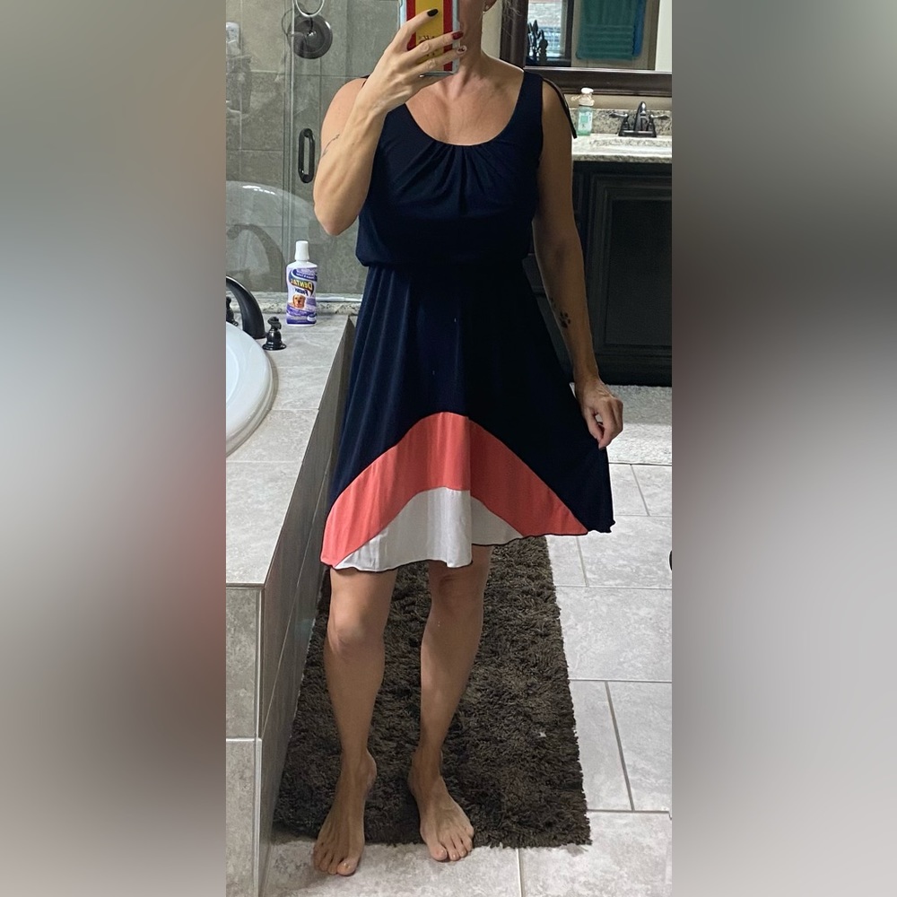 Navy dress